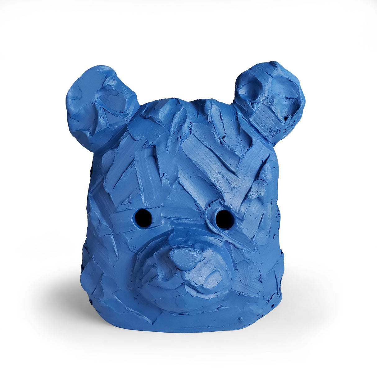 Austyn Taylor / Fine Art / Sculpture / Good Friend / Blue Bear Head