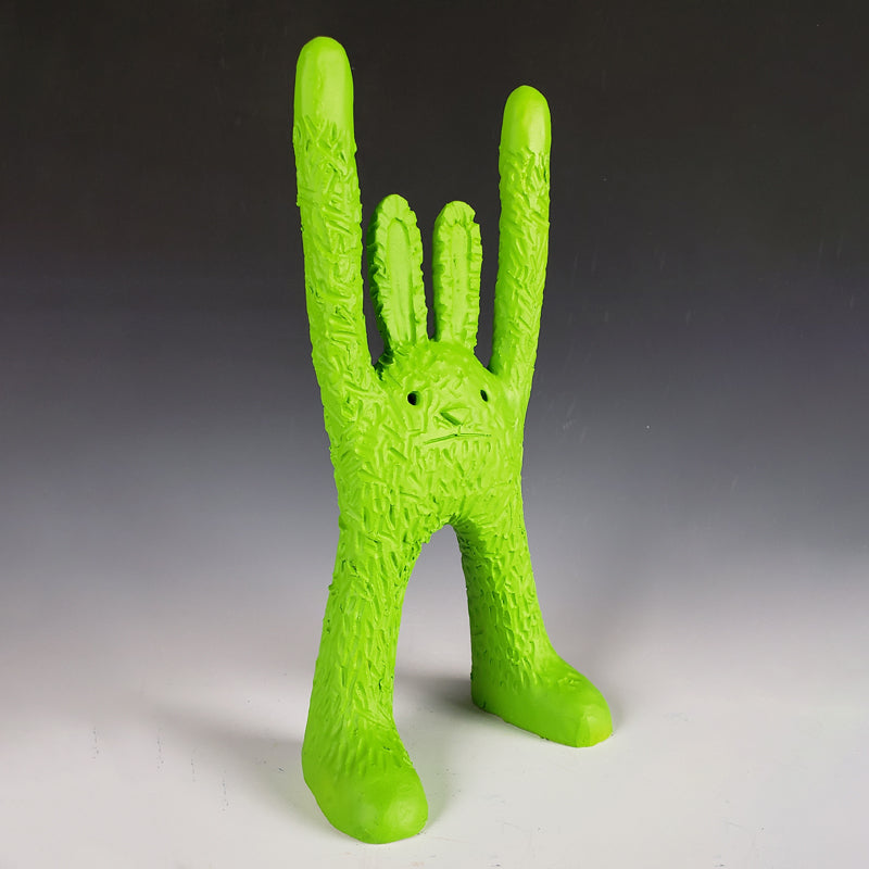 Austyn Taylor / Fine Art / Sculpture / Green Bunny