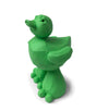 Buy to spread joy, love, optimism and hope… Austyn's green ceramic Plucky Duck sculpture with its curious expression evokes a curious humor