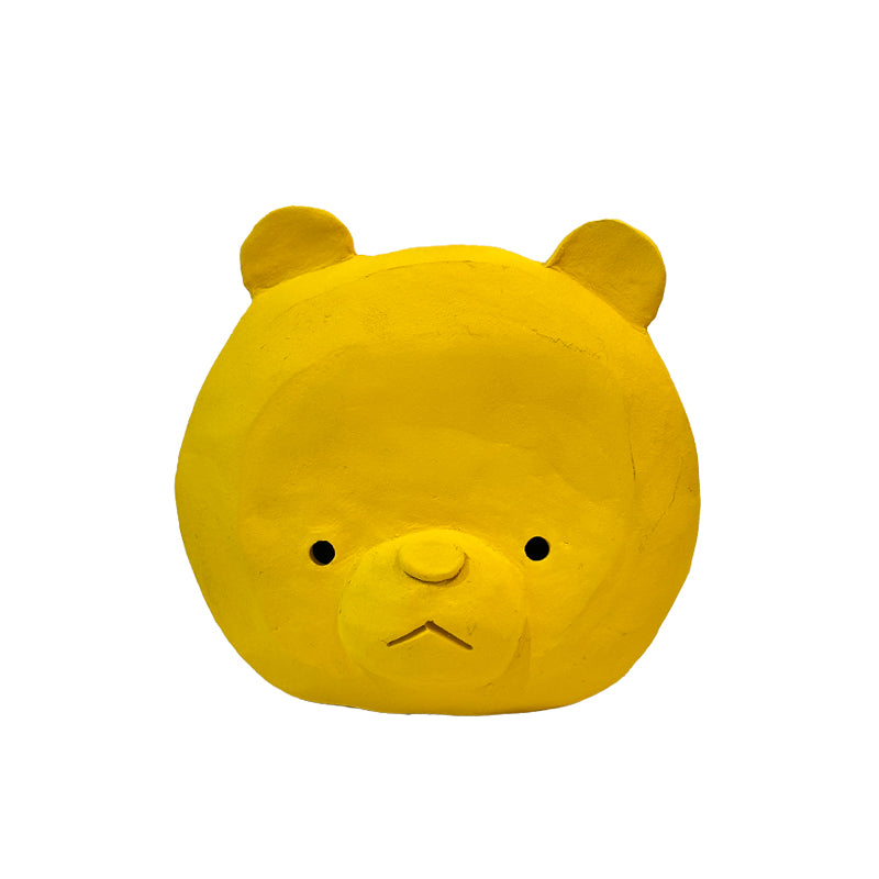 Fred, the cute yellow bear head, arrived in a fresh batch of high vibration happiness small ceramic sculptures by Austyn Taylor! Bring this one-of-a-kind, becomes-like-family, cuteness into your home!