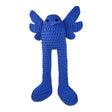 Ethel is a big bird and part of Austyn Taylor's Happy Team. A standing blue bird sculpture with thumbprint texture!