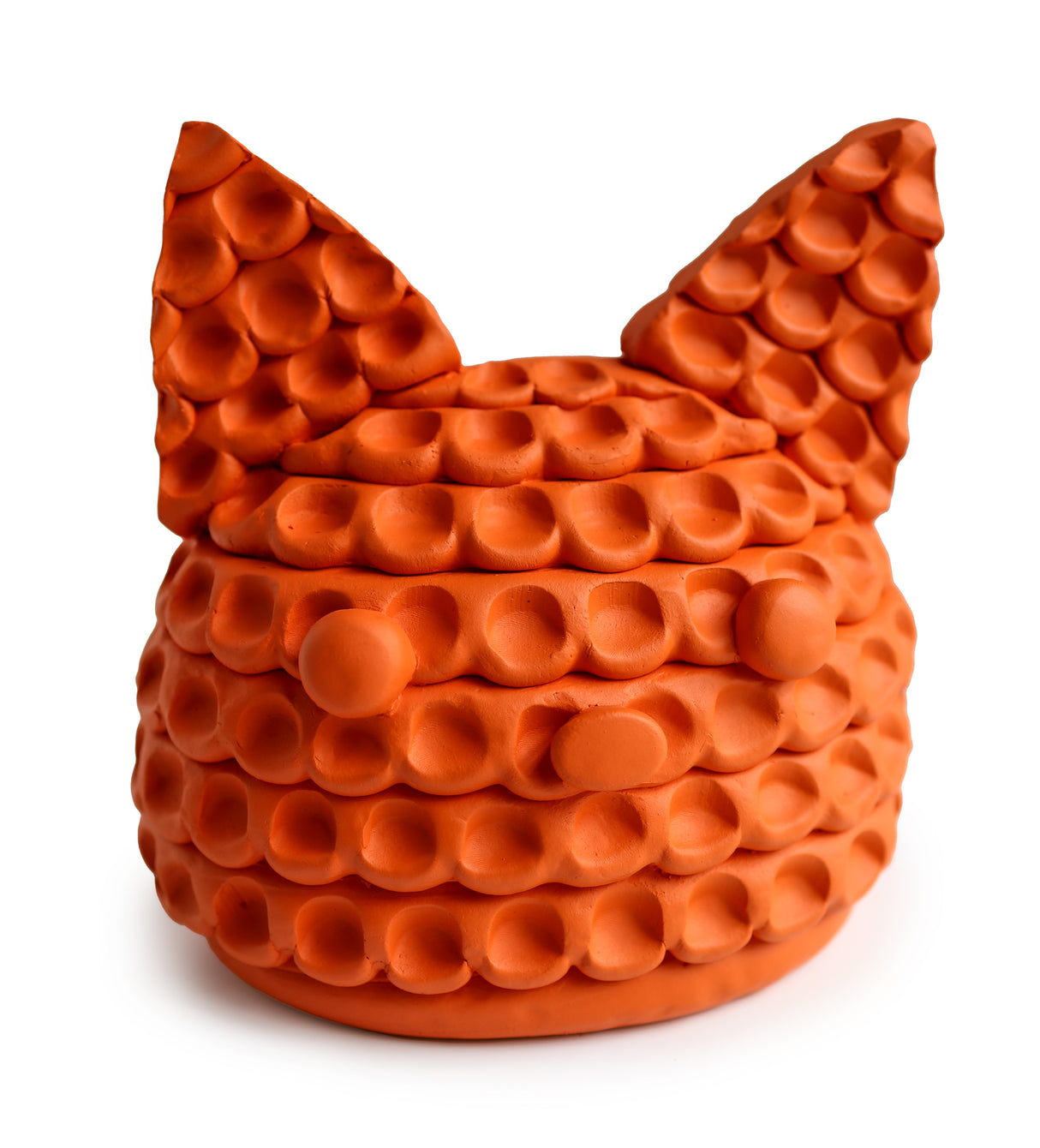 Austyn Taylor / Fine Art / Sculpture / Orange Cat Head