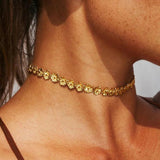 Carina Hardy Jewelry / Necklace / Lily Pad Ensemble Choker