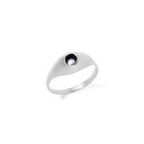 Carina Hardy Pearl Dome Ring in Sterling Silver 