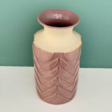 Julems / Ceramics / Vase / Relief Design / Tall