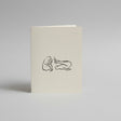 Greeting Card with 2 Abstract People Cheering and Rolling Around
