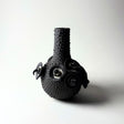 Dark and Spiky Vase by Avigail Remak From the Desert Rising collection, inspired by the resilient plants of the desert, their forms, textures, surprising variety, and their tough defenses of spikes and thorns. 