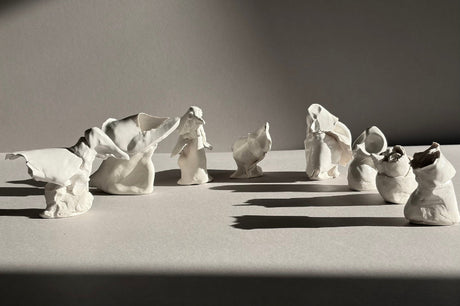 David Duncan Livingston at Poet and the Bench_Free Bird_Porcelain Sculptures