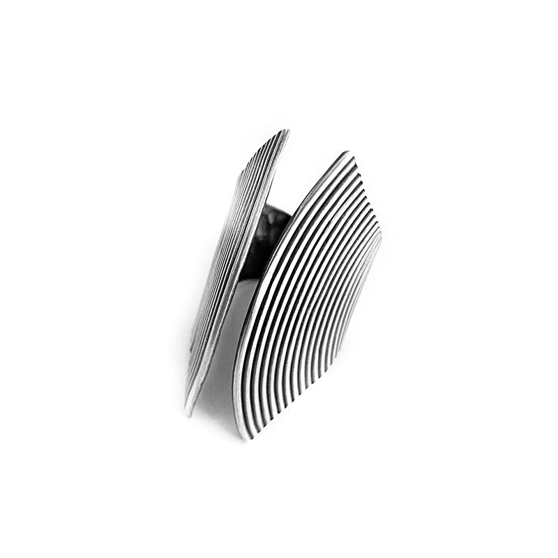 Haniah in sterling silver is more than just a ring—it is your armor, a reminder of your own resilience, determination and protection.