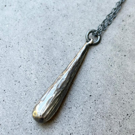 Elina Peduzzi Textured Drop Pendant