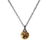 Elina Peduzzi Mustika Ball Bronze Pendant