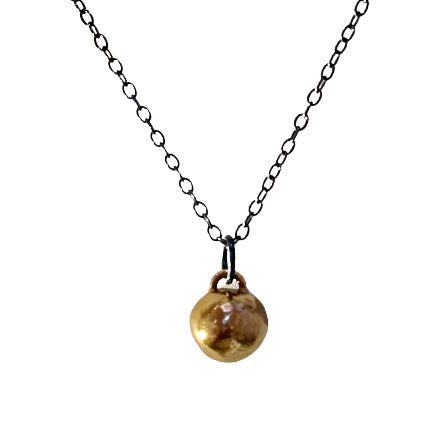 Elina Peduzzi Mustika Ball Bronze Pendant