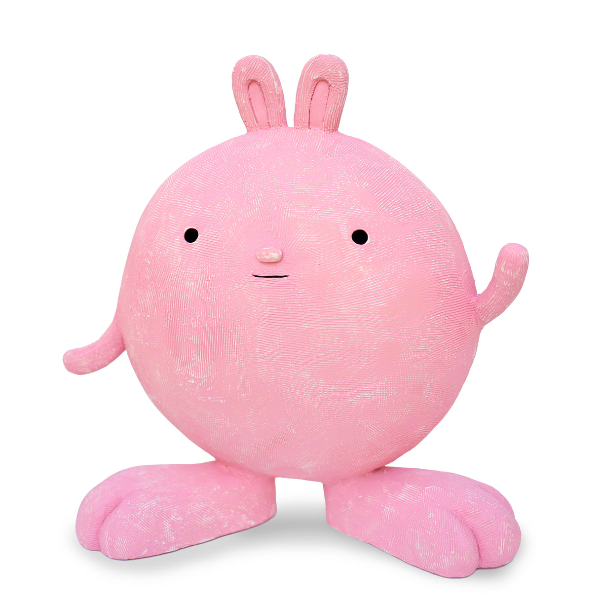 Austyn Taylor / Fine Art / Sculpture / Friend Pink Round Bunny