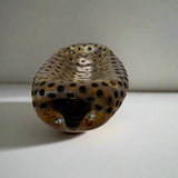 Ian Hazard Bill / Ceramics / Bassinet / Small Rich Brown Basin with Holes