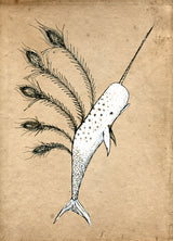 Jon Carling / Paper / Greeting Cards / The Last Narwal
