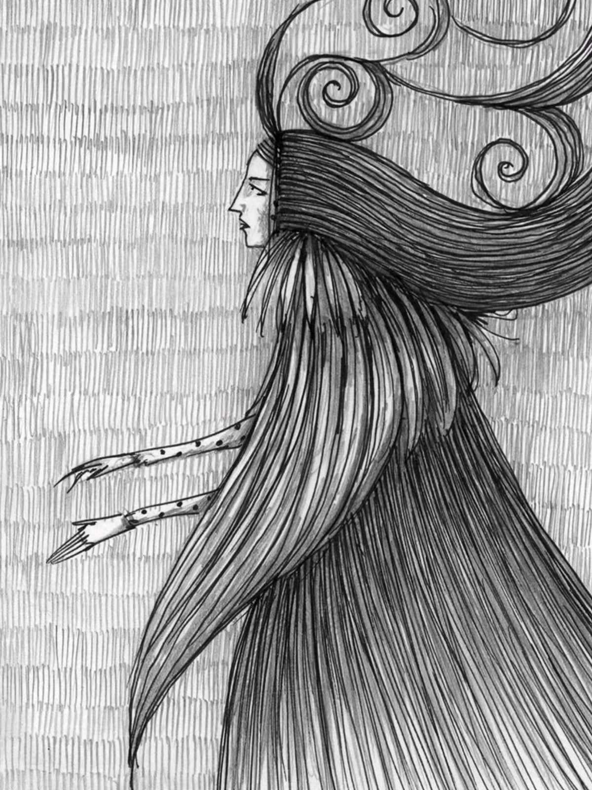 Jon Carling / Art / Drawing / Sorceress
