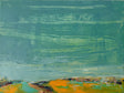 Planted landscape in oil on canvas by San Francisco painter Jon Vohr