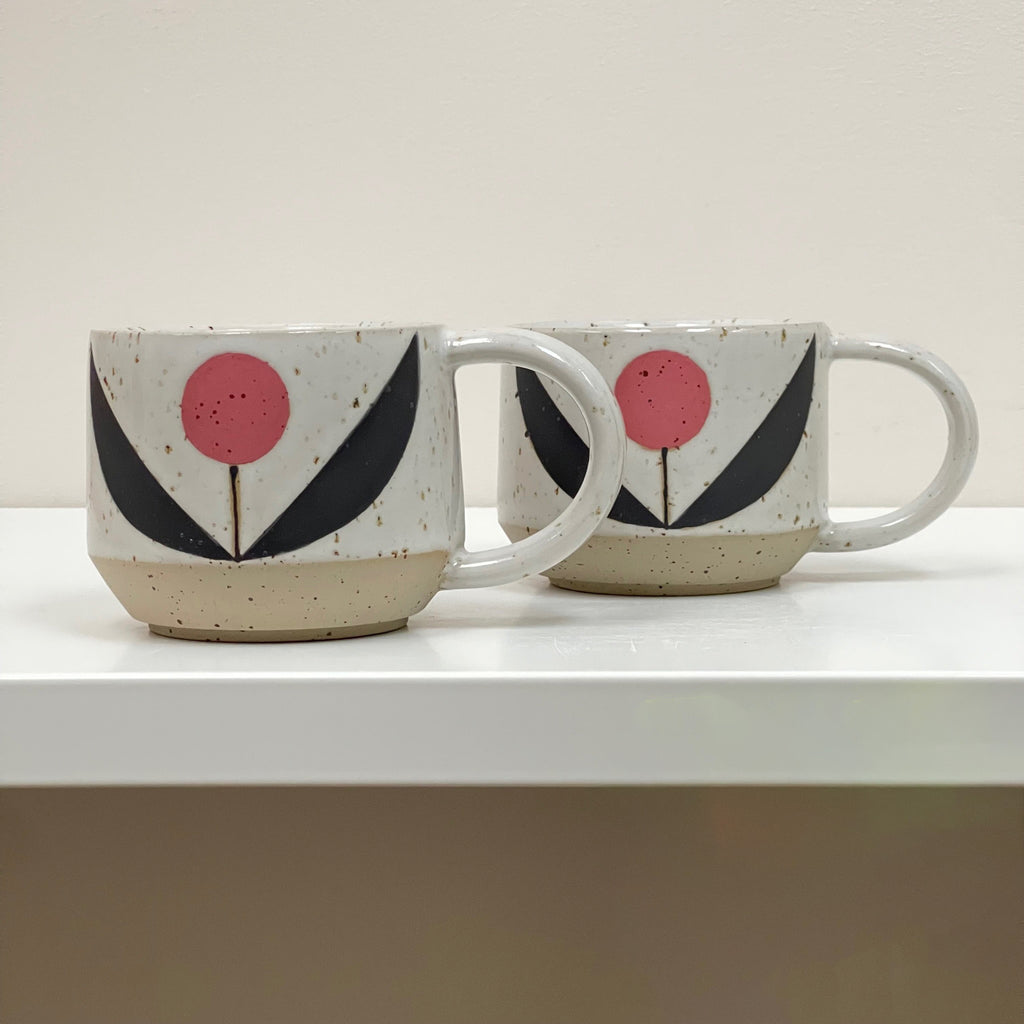 Julems / Ceramics / Mugs / Pink Flower