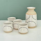 Julems / Ceramics / Sake Bottle and Cups Set