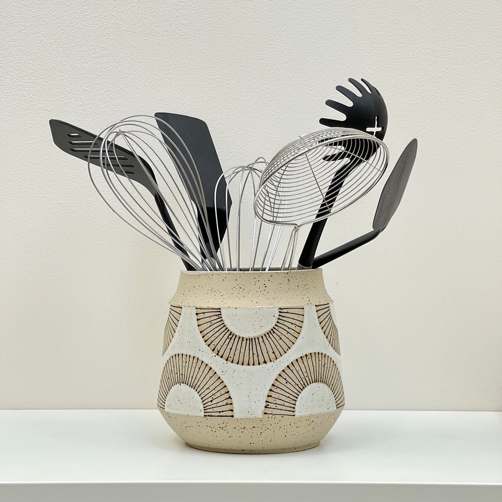 Julems / Ceramics / Vase or Utensil Holder / Arches