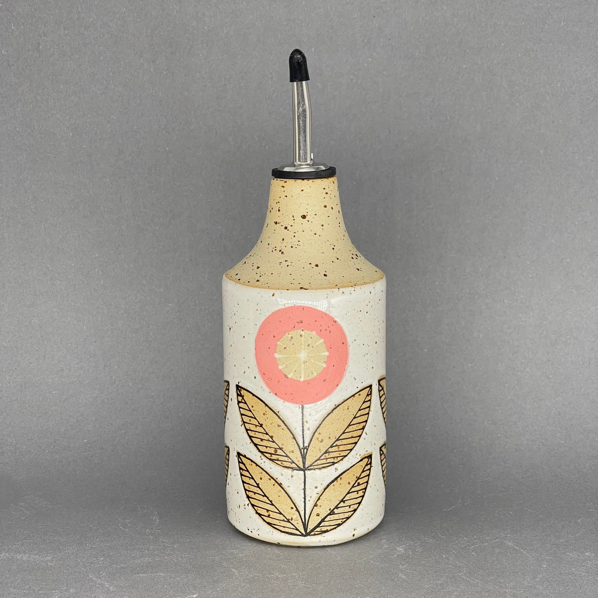 Julems / Ceramics / Oil Vinegar Bottle / Flowers Various More