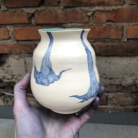 Kiki Plz / Ceramics / Trumpet Flower Series / Tableware / Vase