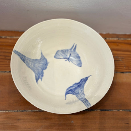 Kiki Plz / Ceramics / Trumpet Flower Series / Tableware / Bowl