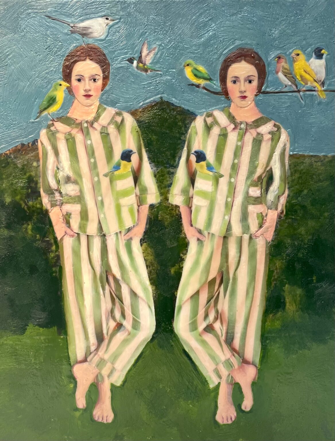 Linda Benenati / Art / Encaustic / The Awakening