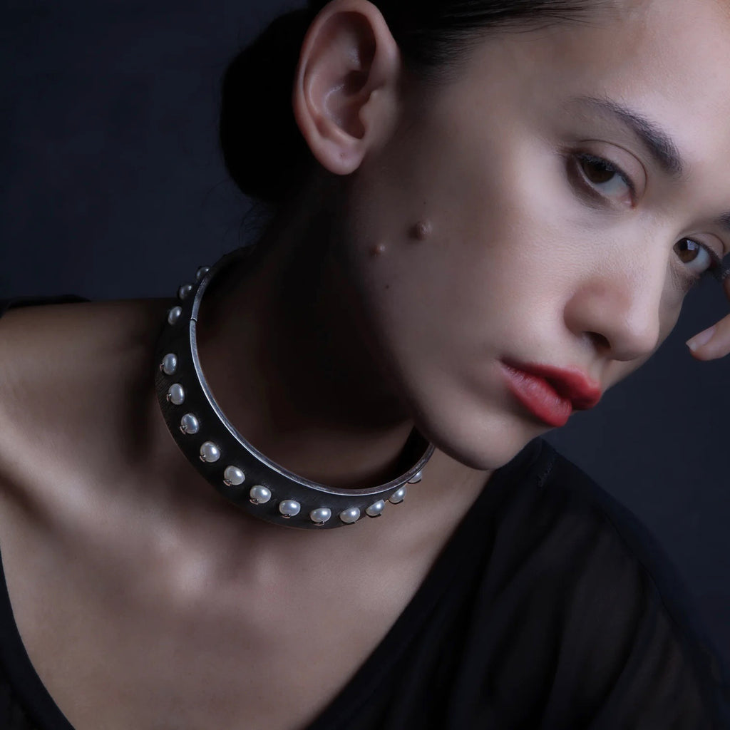 Mariella Pilato / Necklace / Captured Pearls