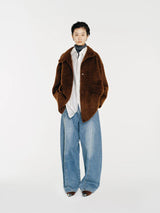 Mute by JL / Apparel / Outerwear / Arden Brushed Wool-Cashmere Coat