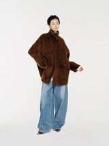 Mute by JL / Apparel / Outerwear / Arden Brushed Wool-Cashmere Coat