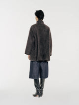 Mute by JL / Apparel / Outerwear / Arden Brushed Wool-Cashmere Coat