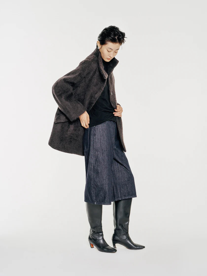 Mute by JL / Apparel / Outerwear / Arden Brushed Wool-Cashmere Coat