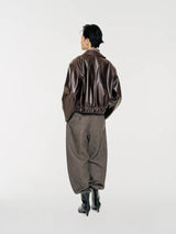 Mute by JL / Apparel / Outerwear / Cooper Vegan Leather Cropped Jacket