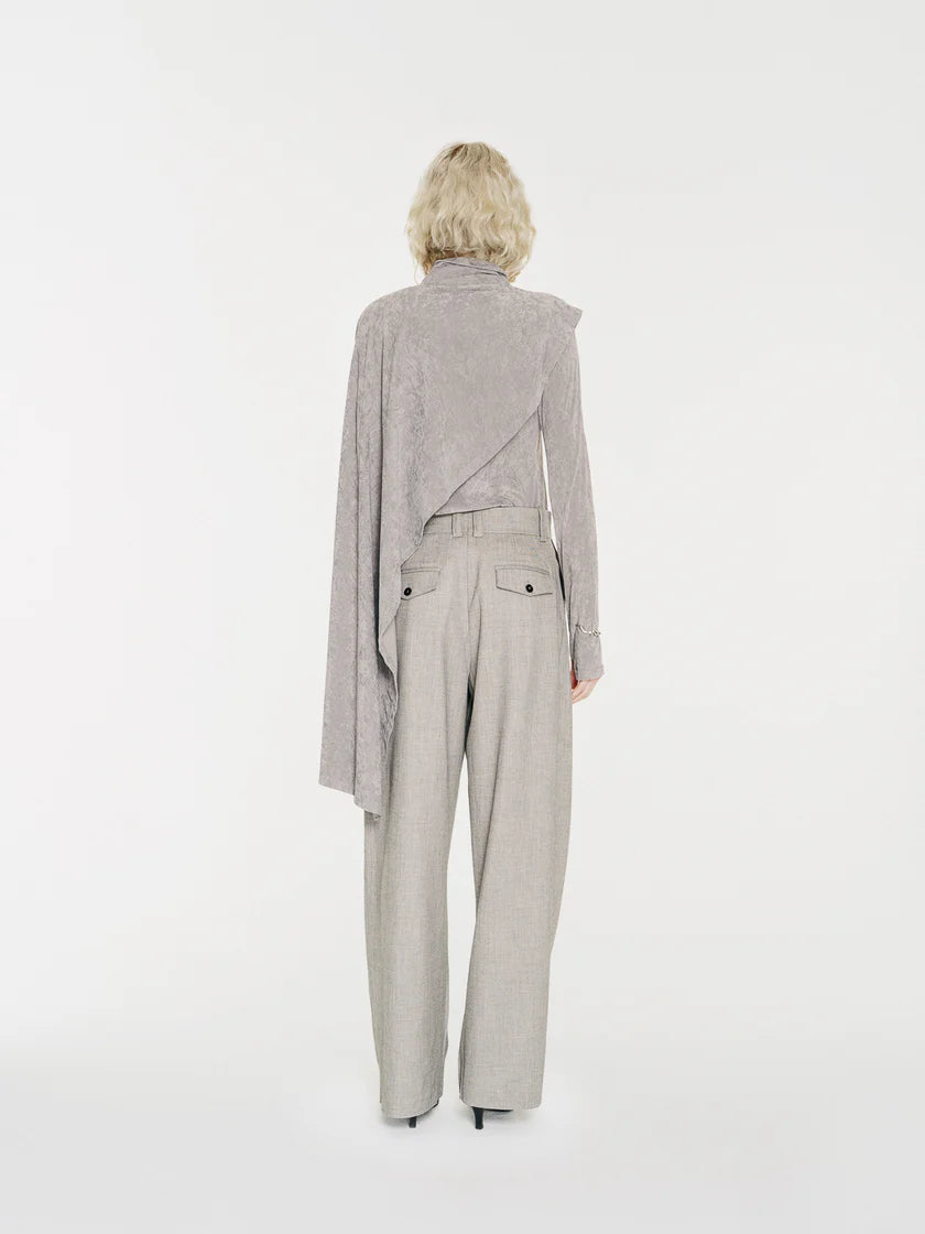 Mute by JL / Apparel / Blouse / Rowan Velvet 2 Piece Draping Top