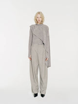 Mute by JL / Apparel / Blouse / Rowan Velvet 2 Piece Draping Top