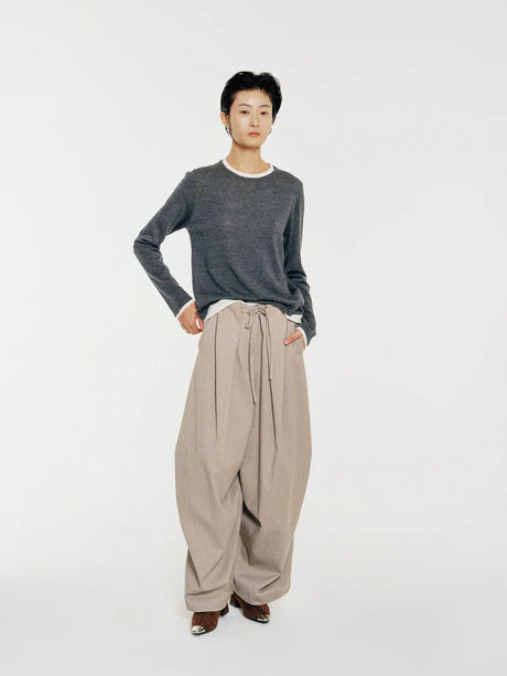 Mute by JL / Apparel / Sweater / Sora Two Tone Wool Blend Knit