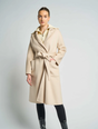 Maxi-length double-faced cashmere coat with a slightly A-line silhouette. Luxe fabric, hand-sewn tailoring that elevates both everyday casual and an elegant night out 