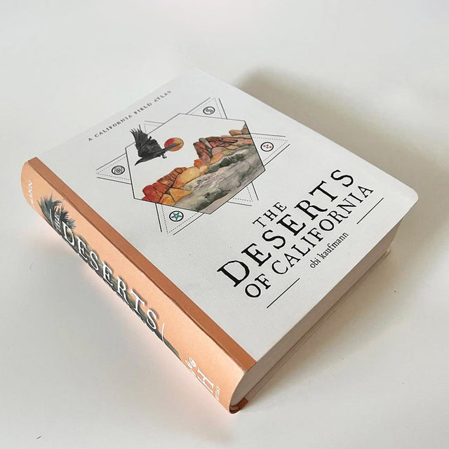 From Obi Kaufmann comes a grand adventure through time, geography, and ecology in California’s deserts in his book The Deserts of California. This volume features hundreds of vivid watercolor maps and illustrations, blending art and science to breathtaking effect. 