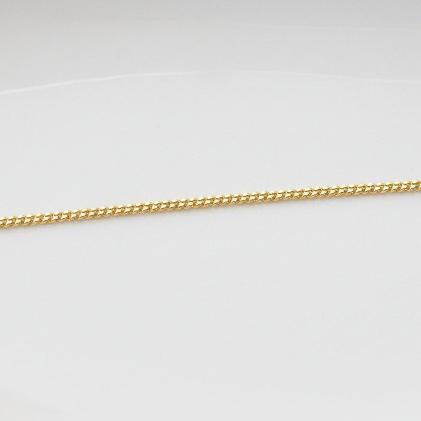 Cuban link chain for permanent bracelets, anklets