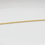 Cuban link chain for permanent bracelets, anklets