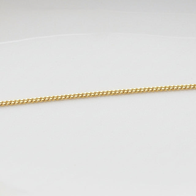 Cuban link chain for permanent bracelets, anklets