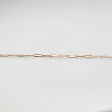 Permanent Jewelry Micro Paperclip Link Chain