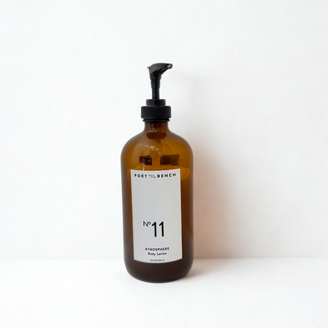 Poet and the Bench No 11 Atmosphere Body Lotion 70% Organic Ingredients and Certified Clean Earthy Floral and Spicy Scent