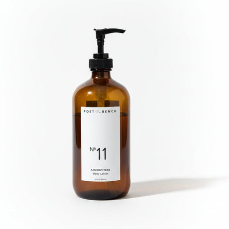 Poet and the Bench No 11 Atmosphere Body Lotion 70% Organic Ingredients and Certified Clean Earthy Floral and Spicy Scent