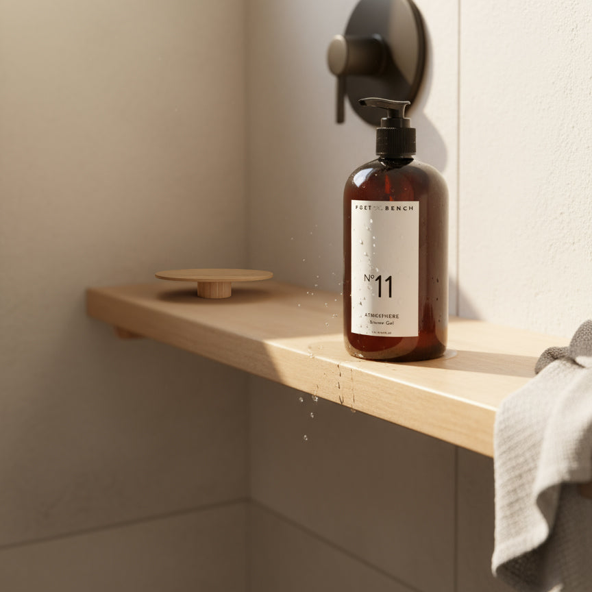 No 11 Shower Gel has a creamy lather that distributes gentle, botanical cleansers that won’t dry or irritate your skin.