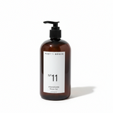 No 11 Atmosphere Shower Gel has a creamy lather and distributes gentle, botanical cleansers that won’t dry or irritate your skin with
- Aloe Vera soothes
- Shea Nut Butter hydrates
- Coconut Cleanser conditions