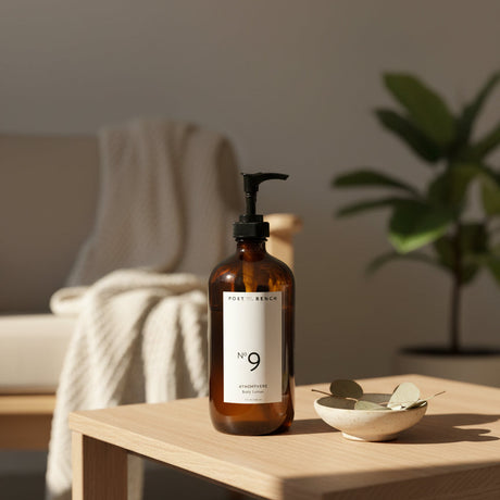 Take yourself to moments in between with our No 9 all over body lotion as you enjoy an atmosphere cleanse, a sensory night out, a hygge cuddle on the couch, sea-side vacation or wherever peace-of-mind finds you.  