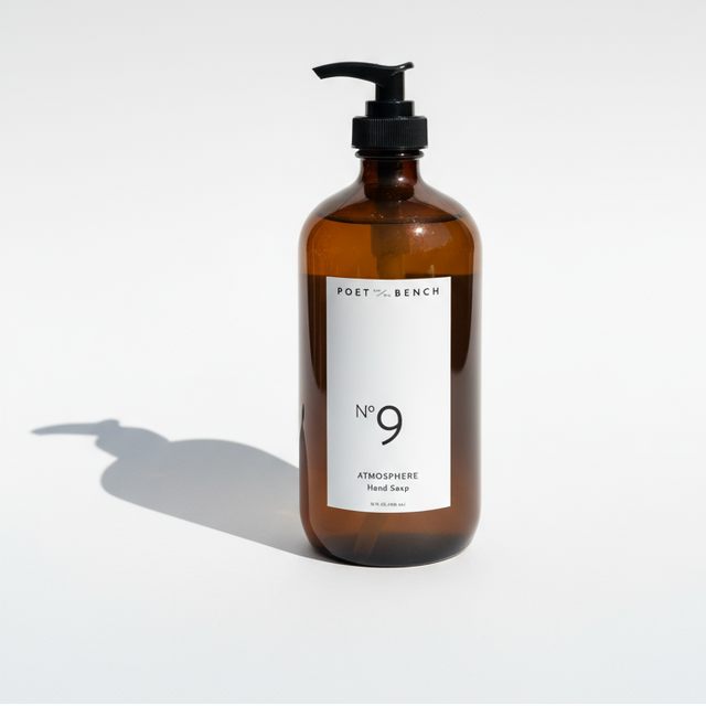 No 9 Atmosphere Hand Soap is sensual, warm and spicy with 70% organic ingredients