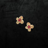 Siri Hansdotter / Earrings / Idun Ruby Studs